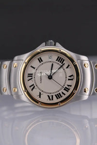 CARTIER ROUND SANTOS