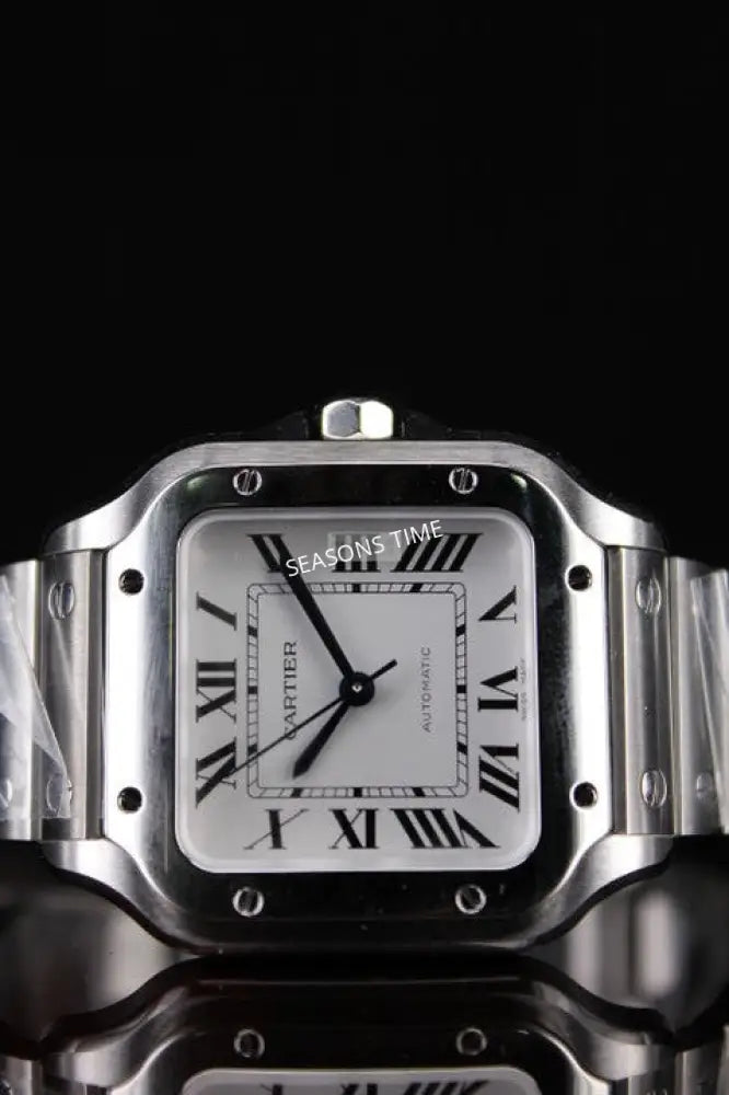 CARTIER SANTOS STEEL MEDIUM MODEL