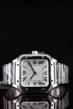 Load image into Gallery viewer, CARTIER SANTOS STEEL MEDIUM MODEL
