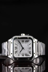 CARTIER SANTOS STEEL MEDIUM MODEL