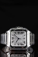 Load image into Gallery viewer, CARTIER SANTOS STEEL LARGE MODEL
