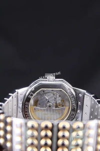 DANIEL ROTH LE SENTIER STEEL AND YELLOW GOLD