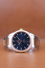 Load image into Gallery viewer, OMEGA GLOBEMASTER  39MM  STEEL AND SEDNA (ROSE) GOLD
